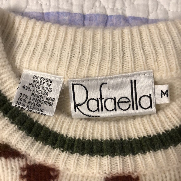 Vintage Retro - Rafaela Angora Rabbit Hair & Lambswool Sweater - Medium - Picture 5 of 16